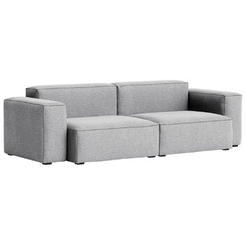 HAY Mags Soft 2,5-Sitzer-Sofa, Kombination 1, niedrige Armlehne, Hal