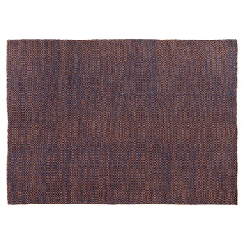 HAY Moiré Kelim rug, plum