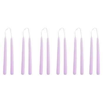 HAY Mini Conical candles, set of 12, lilac