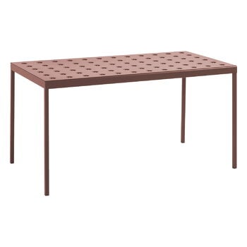 HAY Balkongbord, 144 x 76 cm, järnröd
