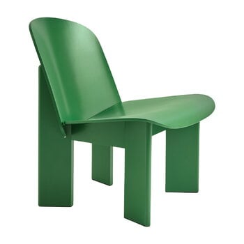 Armchairs & lounge chairs, Chisel lounge chair, lush green, Green