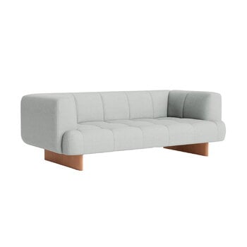 Sofas, Quilton Lift Sofa, 2-Sitzer, Naveli 0113 - Eiche lackiert, Grau