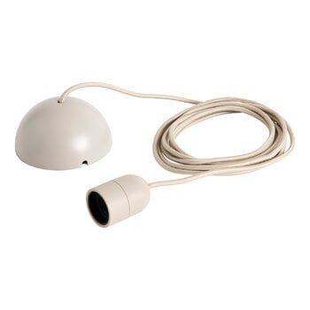 Lampade a sospensione, Set cavo per lampada a sospensione Common, grigio cemento, Grigio