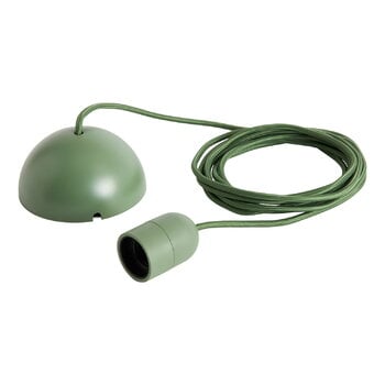 Lampade a sospensione, Set cavo per lampada a sospensione Common, verde giardino, Verde