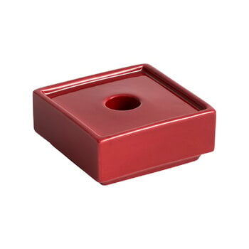 HAY Mattone candleholder, small, red