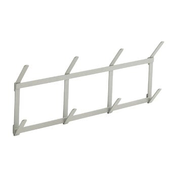 HAY Tape coat rack, small, metallic grey