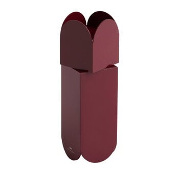 Salt & pepper, Arcs Salt & Pepper grinder, burgundy, Red