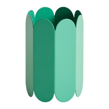 Vases, Arcs vase, small, green, Green