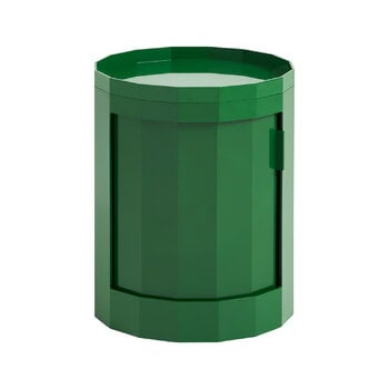 HAY Facet cabinet, low, spinach green