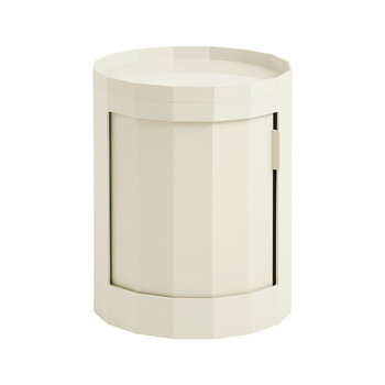 Systèmes de rangement, Facet cabinet, modèle bas, coquille d’œuf, Blanc