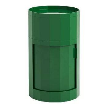 HAY Facet cabinet, high, spinach green, product image