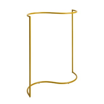 Coat stands, Colour Rack clothes rack, S-shape, dijon, Yellow