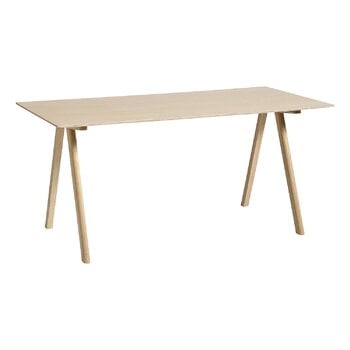 HAY Bureau CPH10 2.0, 160 x 80 cm, chêne laq.-placage de chêne laqué, image produit