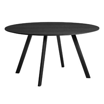 Tavoli da pranzo, Tavolo CPH25 2.0, 140 cm, rovere nero, Nero