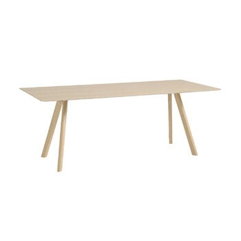 HAY CPH30 2.0 table, 200 x 90 cm, lacq. oak - lacquered oak veneer, product image