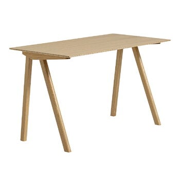 HAY CPH90 2.0 desk, 130 x 65 cm, lacquered oak - lacquered oak veneer