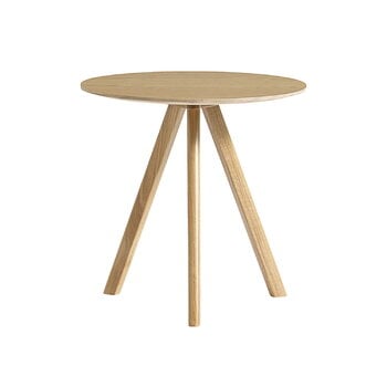 HAY CPH20 2.0 coffee table, 50 cm, lacquered oak - lacquered oak veneer, product image