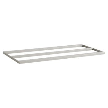 Tavoli da pranzo, Supporto per tavolo Loop Stand, 180-200 cm, grigio, Grigio