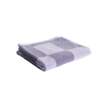 Hand towels & washcloths, Check hand towel, 50 x 90 cm, lavender, Purple