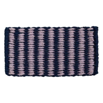 Other rugs, Coco Stripe Wide door mat, lavender - navy, Blue