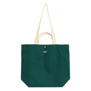 Bags, Everyday tote bag, dark green, Green