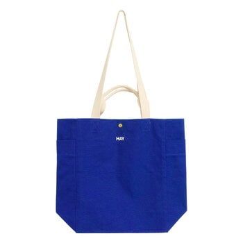 Bags, Everyday tote bag, electric blue, Blue