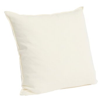 Decorative cushions, Linen cushion, 60 x 60 cm, cream, White