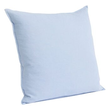 Decorative cushions, Linen cushion, 60 x 60 cm, light blue, Light blue