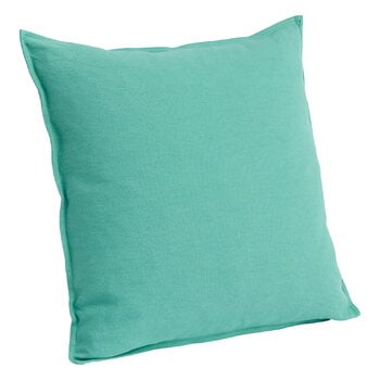 Decorative cushions, Linen cushion, 50 x 50 cm, emerald green, Green