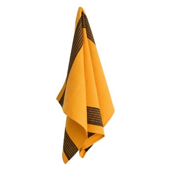 Tea towels, Linear tea towel, mango, Orange