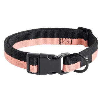 Accessori per animali, Collare Dogs, piatto, M-L, rosa - nero di HAY, Nero