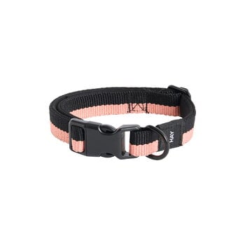 Accessori per animali, Collare Dogs, piatto, S-M, rosa - nero di HAY, Nero