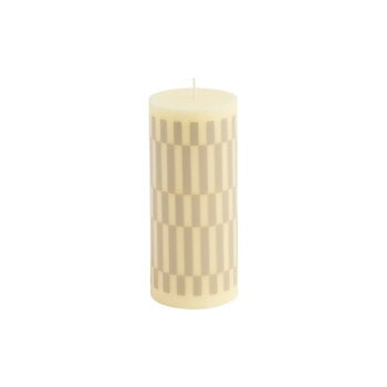 Candles, Column candle, S, cream - sand, Beige