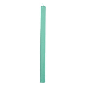 HAY Square candle, emerald green