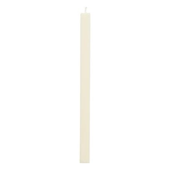 HAY Square candle, off-white, product image