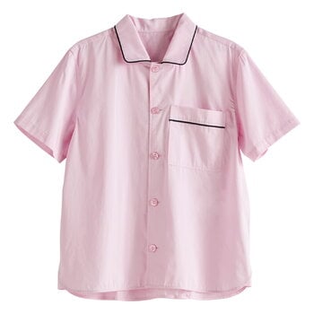 HAY Camicia del pigiama Outline, maniche corte, rosa tenue