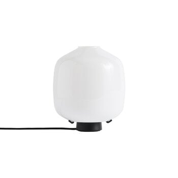 Table lamps, Buoy 200 table lamp, soft black cord, White