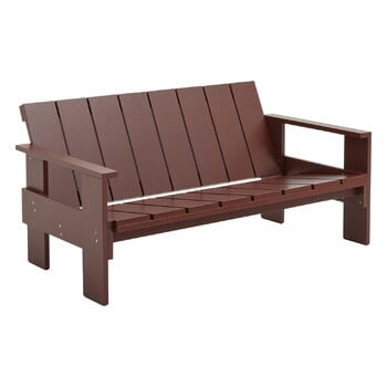 HAY Crate Loungesofa, Rostrot