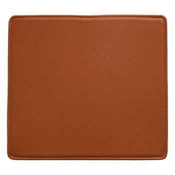 Cushions & throws, Seat cushion for X-Line chair, indoor, cognac leather, Brown