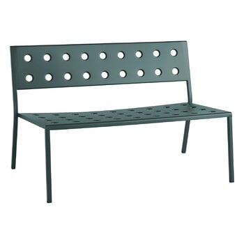 Panche da esterni, Panca Balcony Lounge, 113,5 x 69 cm, dark forest, Verde