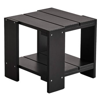 HAY Crate sidobord, 49,5 x 49,5 cm, svart
