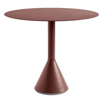 HAY Palissade Cone table, 90 cm, iron red