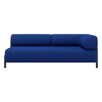 Hem Palo 2-seater chaise, right, cobalt