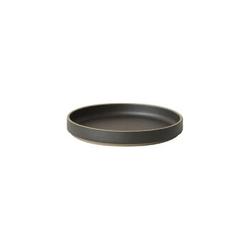 Hasami Porcelain Plate, 145 mm, black, product image