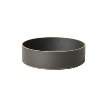 Hasami Porcelain Bowl, 185 mm, black, product image