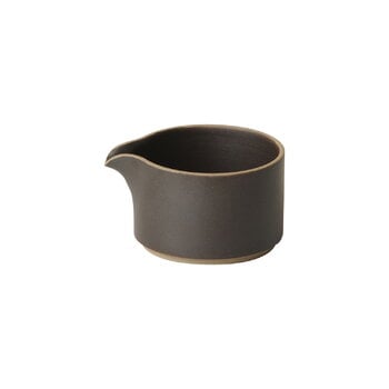 Hasami Porcelain Creamer, 85 mm, black, product image