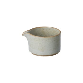 Hasami Porcelain Milchkännchen, 85 mm, glänzend grau, produktbild