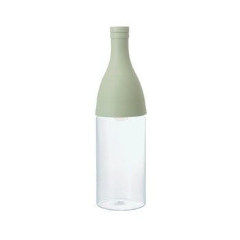 Hario Hario Aisne cold brew tea bottle, 80 cl, Smokey green, product image