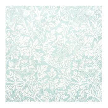 Havi William Morris lautasliina, Bird & Anemone, 20 kpl, vihreä, tuotekuva