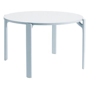 HAY Table Rey, 128 cm, bleu ardoise - gull